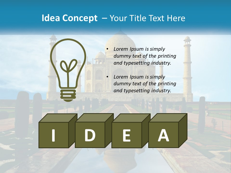 Electric Supply Power PowerPoint Template