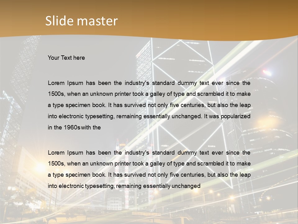 Electric Cold System PowerPoint Template