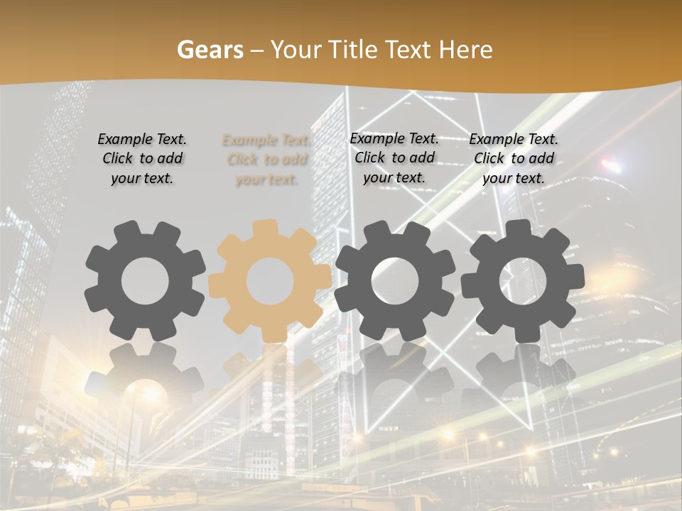 Electric Cold System PowerPoint Template