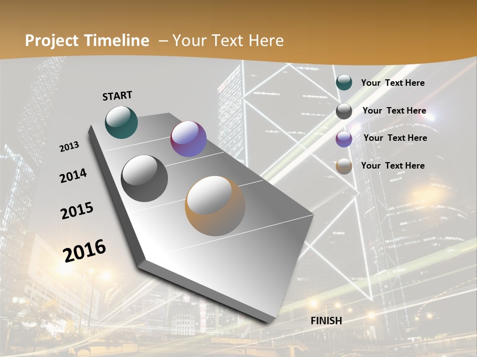Electric Cold System PowerPoint Template