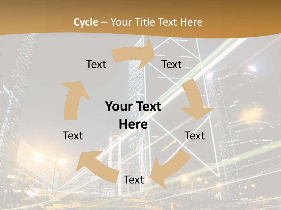 Electric Cold System PowerPoint Template