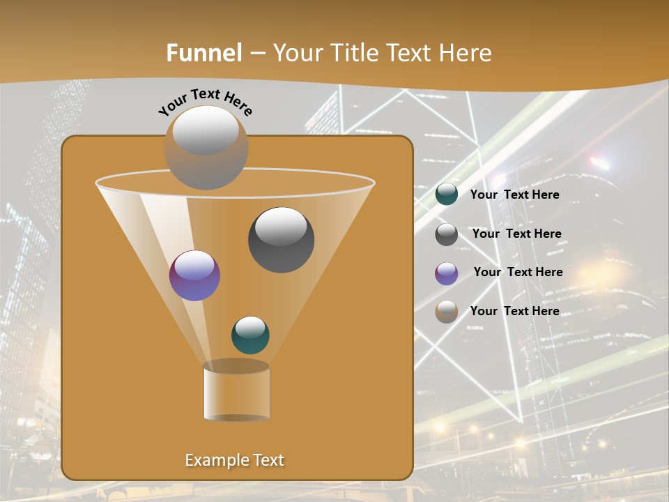 Electric Cold System PowerPoint Template