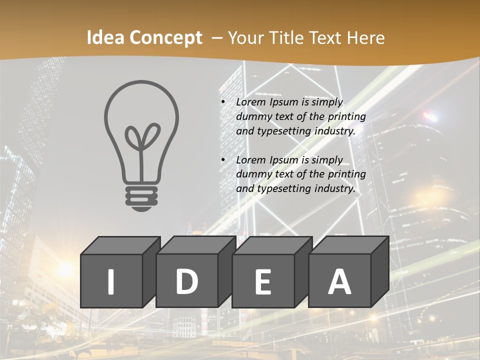 Electric Cold System PowerPoint Template