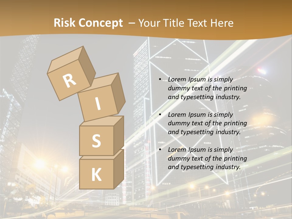 Electric Cold System PowerPoint Template