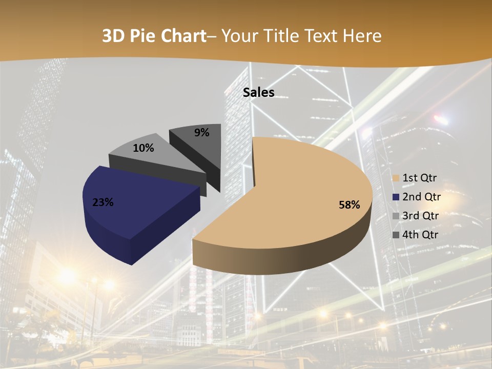 Electric Cold System PowerPoint Template