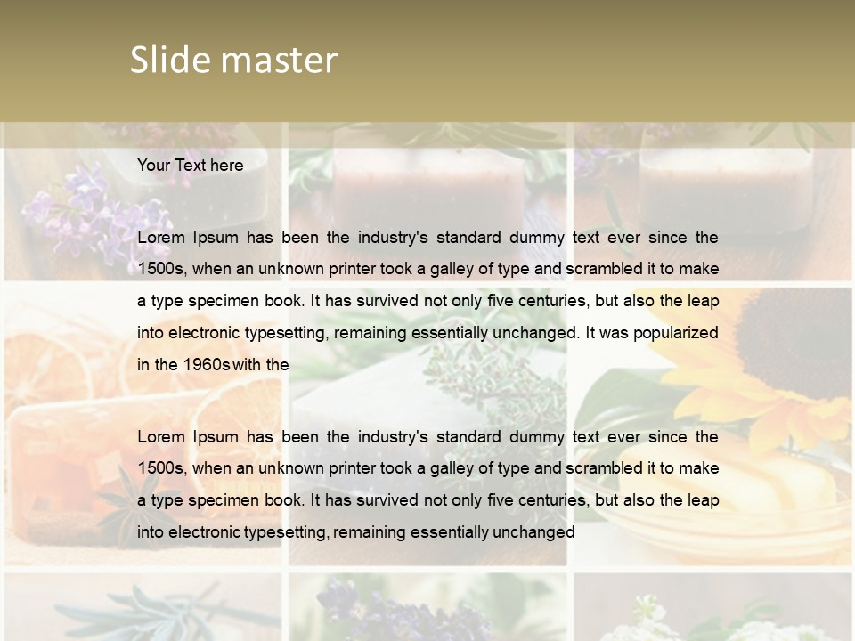 Conditioner Cool Air PowerPoint Template