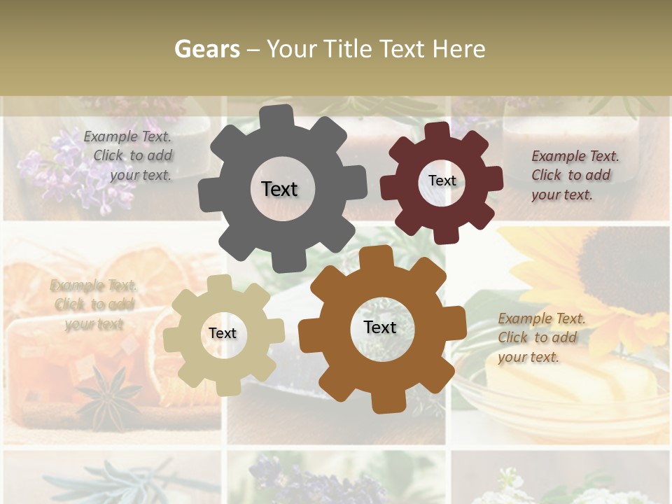 Conditioner Cool Air PowerPoint Template