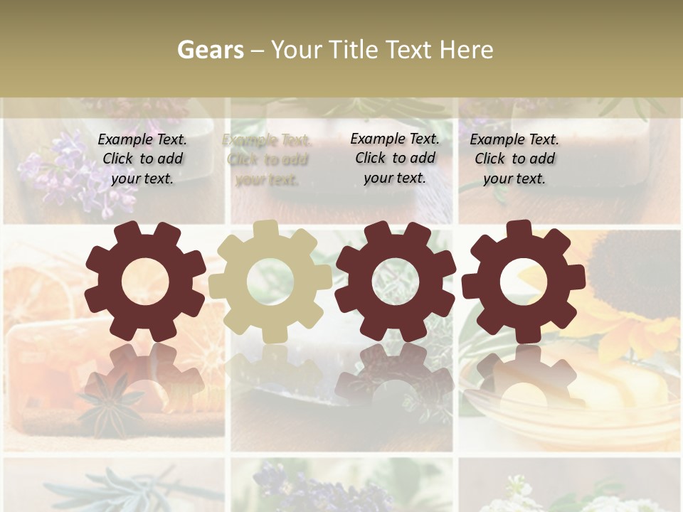 Conditioner Cool Air PowerPoint Template