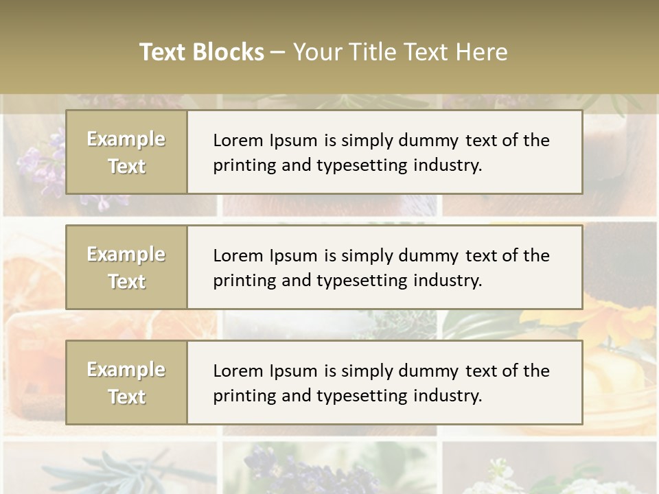Conditioner Cool Air PowerPoint Template