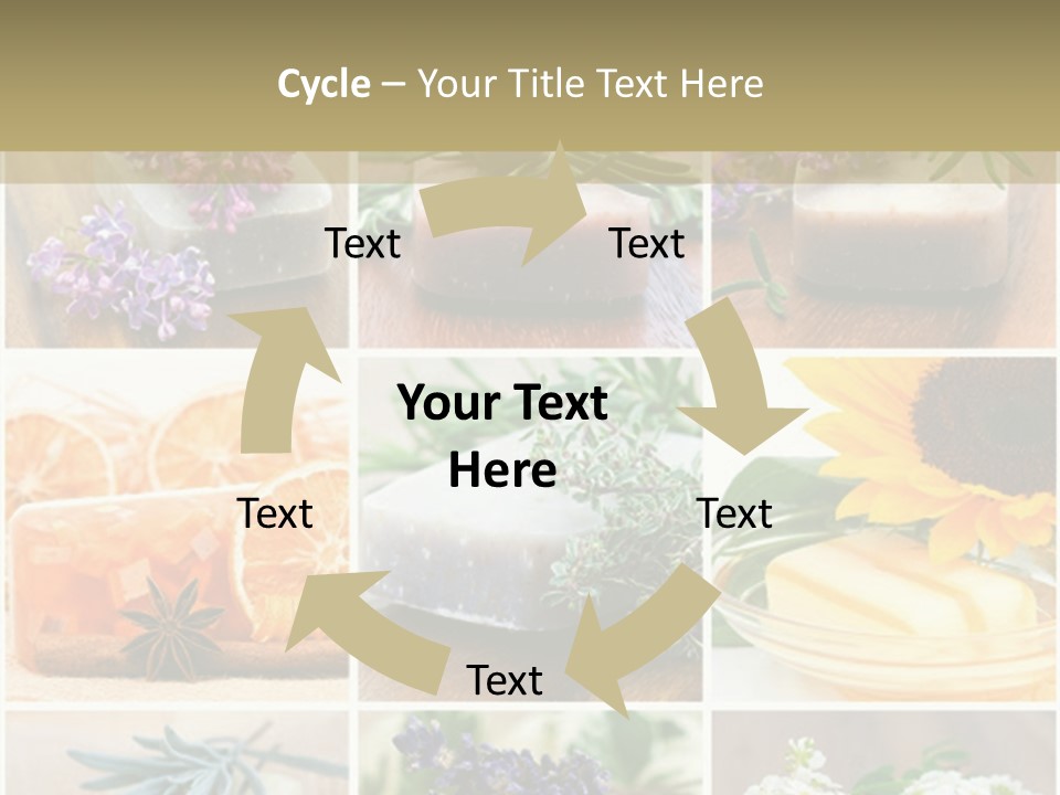 Conditioner Cool Air PowerPoint Template