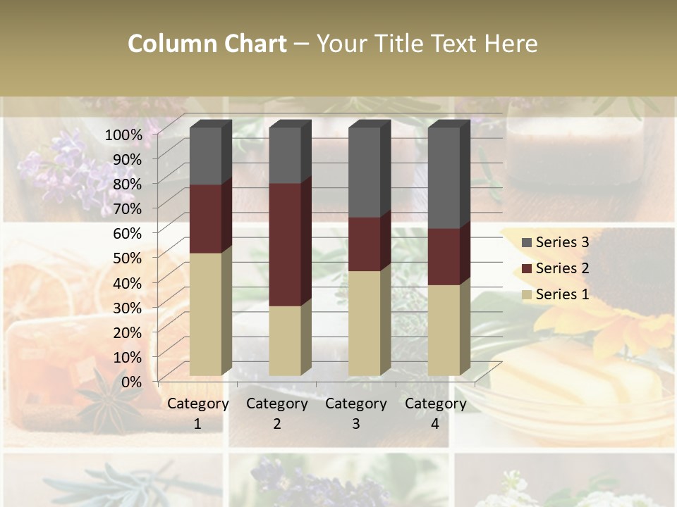Conditioner Cool Air PowerPoint Template