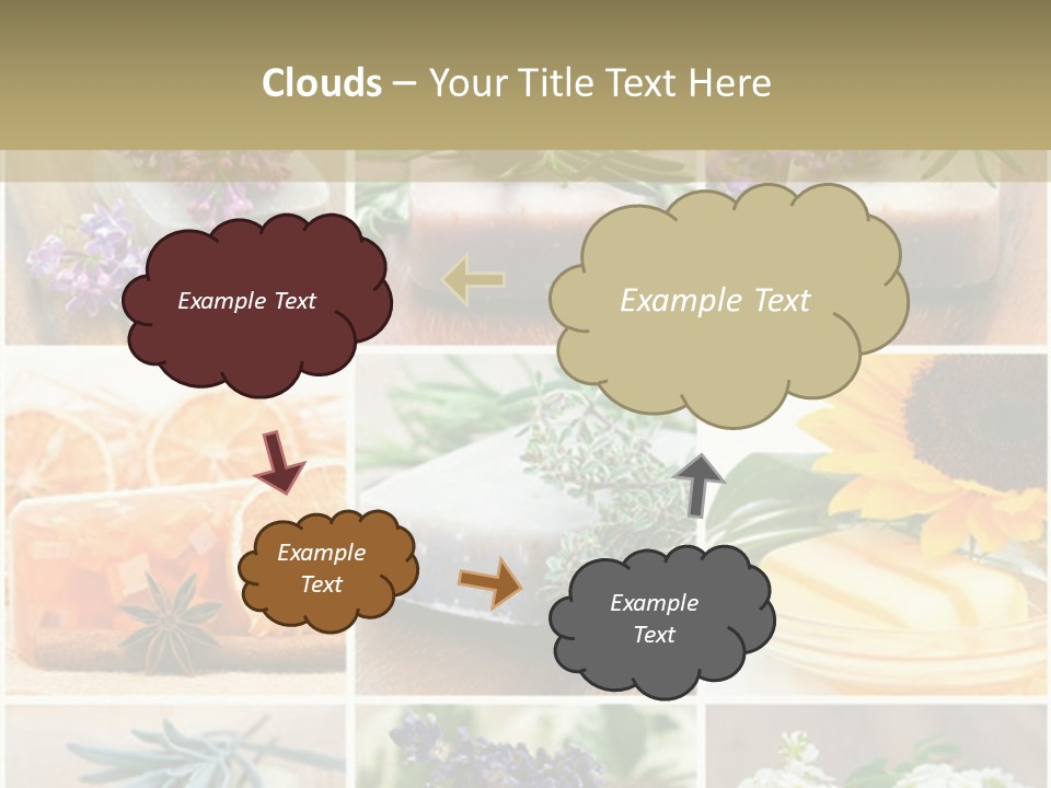 Conditioner Cool Air PowerPoint Template
