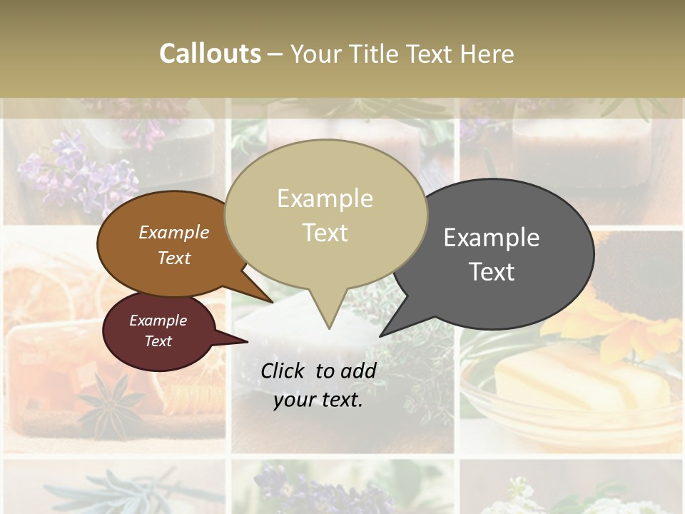 Conditioner Cool Air PowerPoint Template