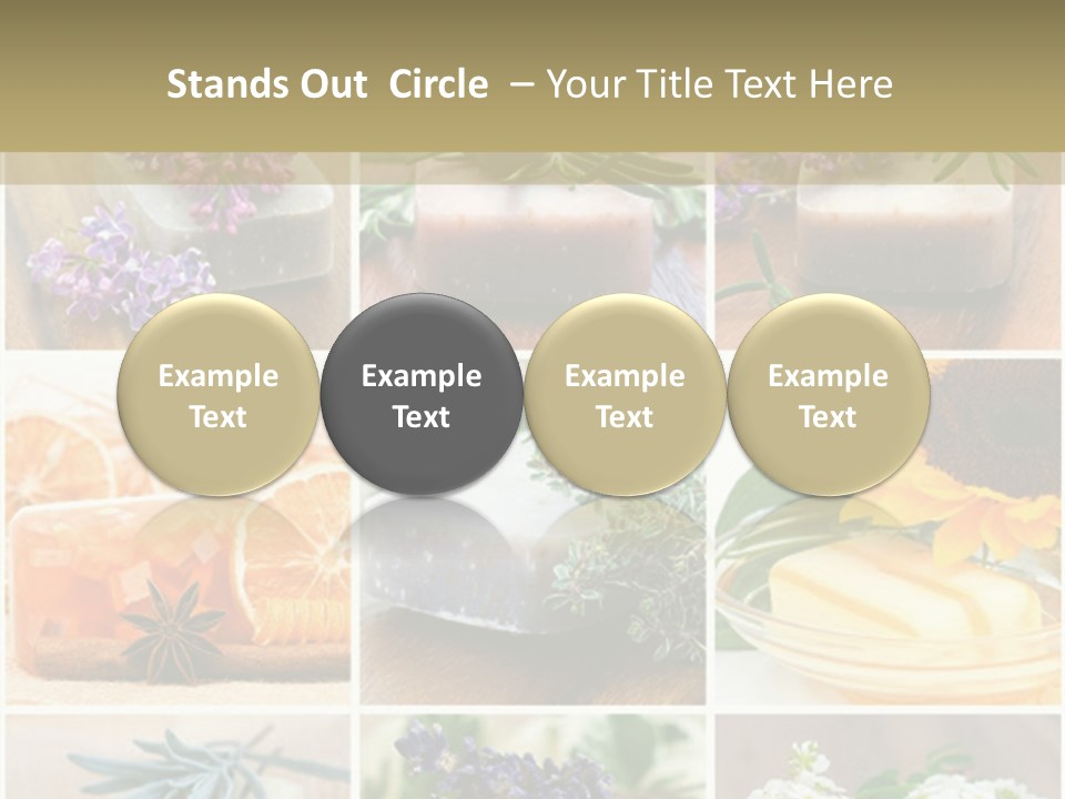 Conditioner Cool Air PowerPoint Template