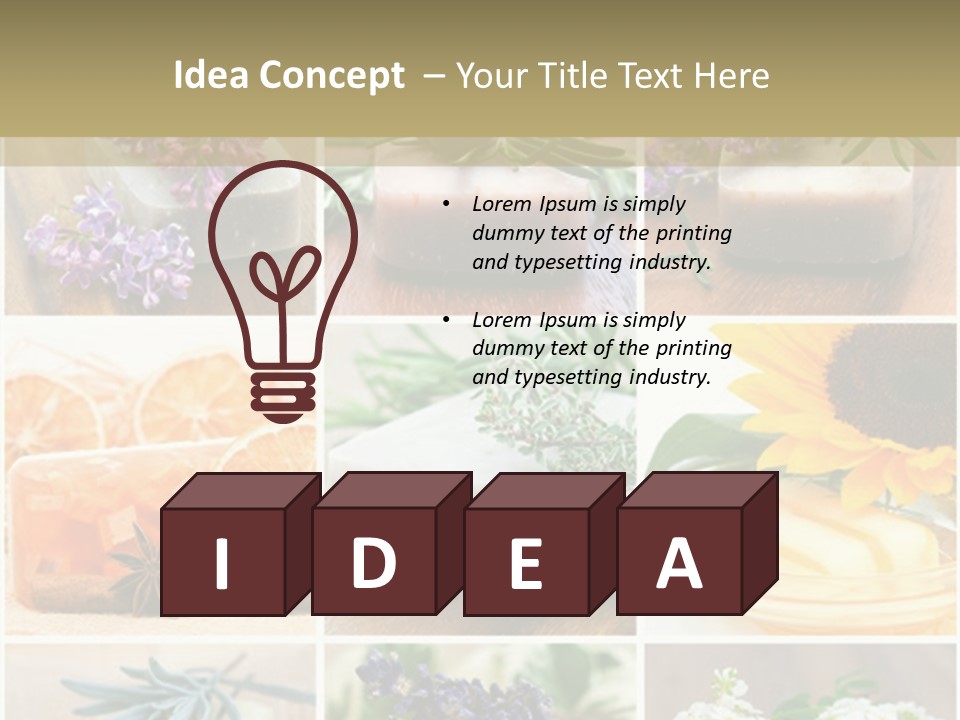 Conditioner Cool Air PowerPoint Template
