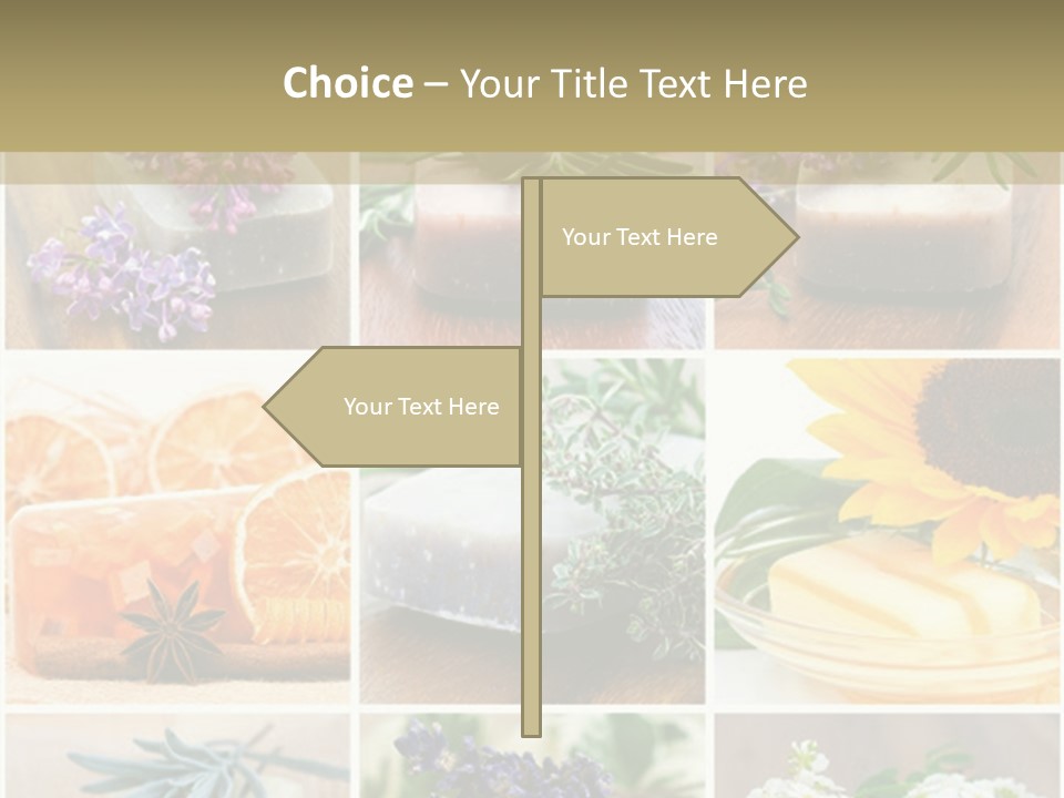 Conditioner Cool Air PowerPoint Template