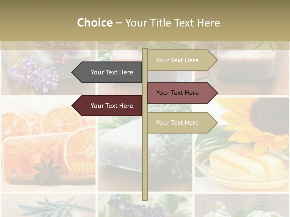 Conditioner Cool Air PowerPoint Template