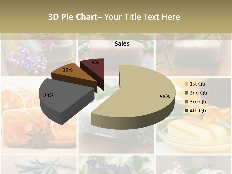 Conditioner Cool Air PowerPoint Template