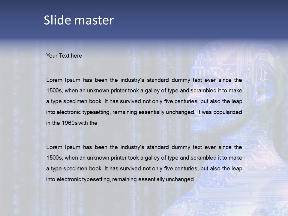 Remote Cooling House PowerPoint Template