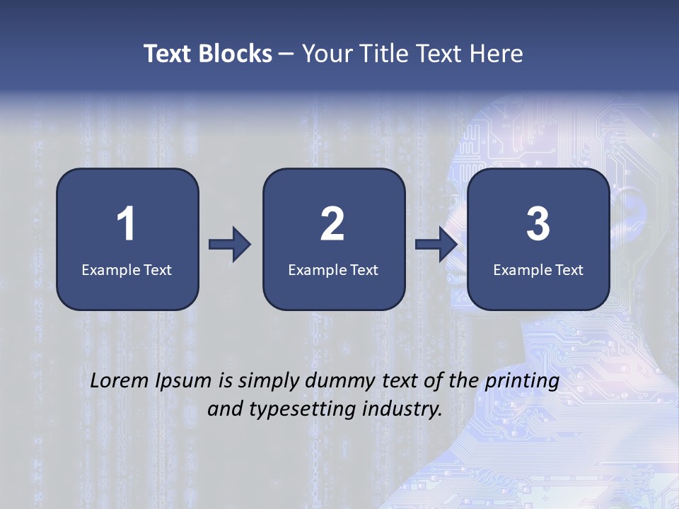 Remote Cooling House PowerPoint Template