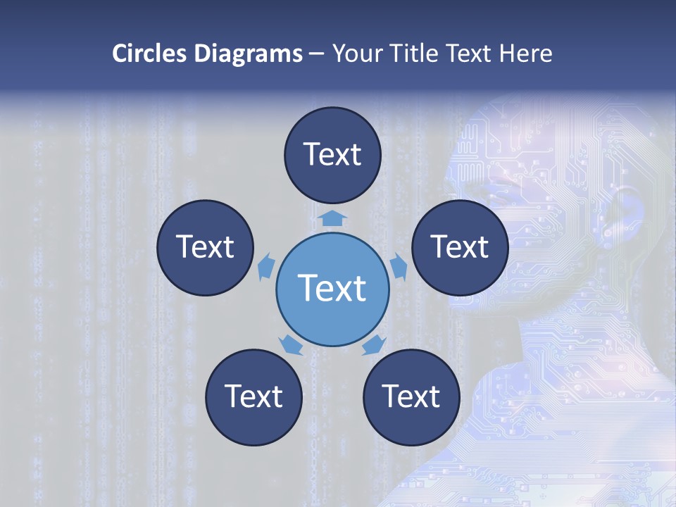 Remote Cooling House PowerPoint Template