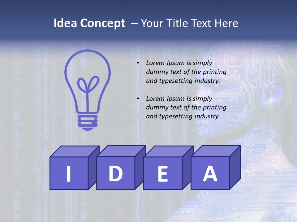 Remote Cooling House PowerPoint Template