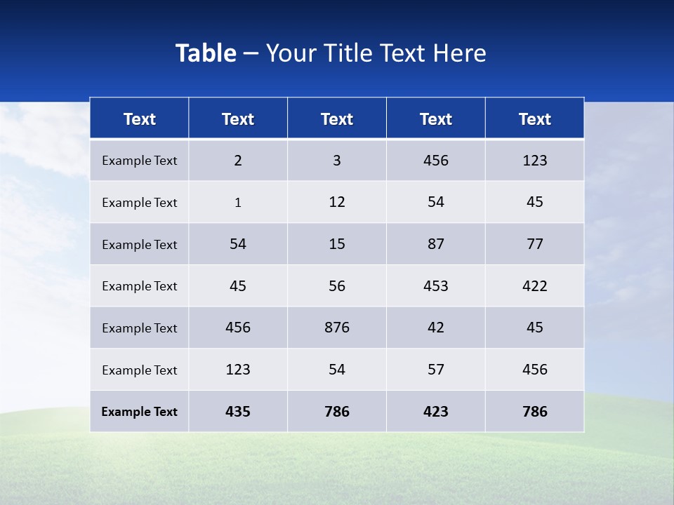 Cooling Equipment Industry PowerPoint Template
