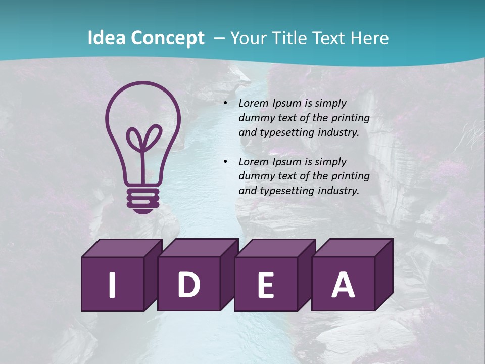 Electricity Unit Home PowerPoint Template