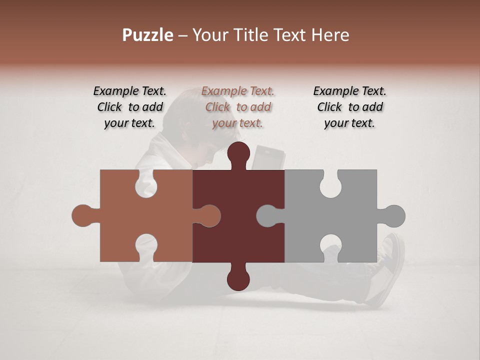 White Equipment Climate PowerPoint Template