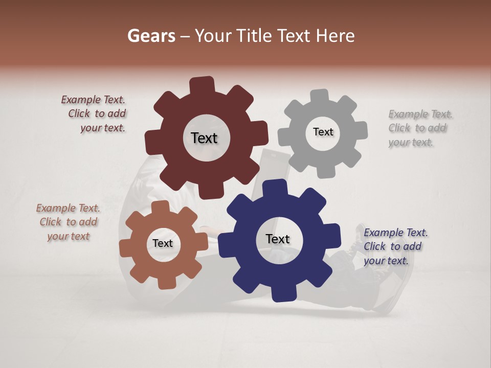 White Equipment Climate PowerPoint Template