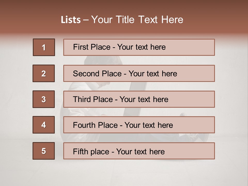 White Equipment Climate PowerPoint Template