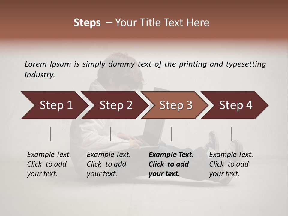 White Equipment Climate PowerPoint Template