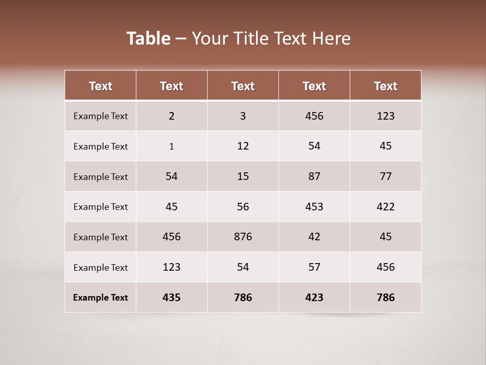 White Equipment Climate PowerPoint Template
