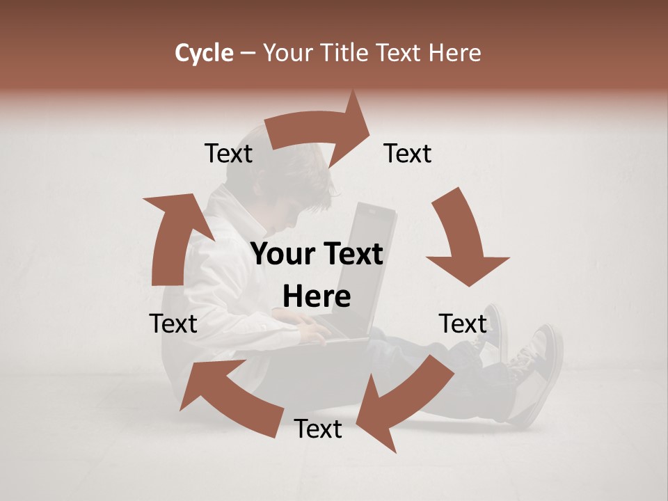 White Equipment Climate PowerPoint Template