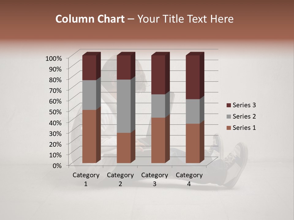 White Equipment Climate PowerPoint Template