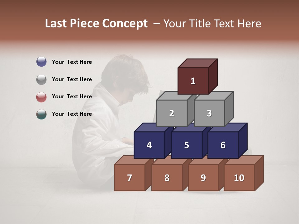White Equipment Climate PowerPoint Template