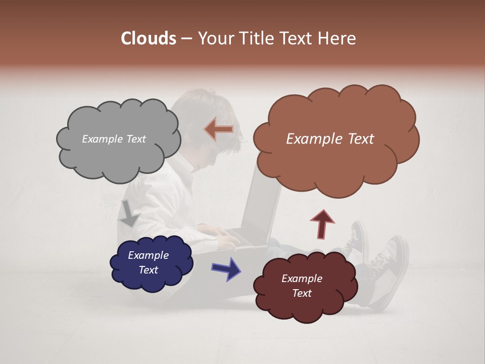 White Equipment Climate PowerPoint Template