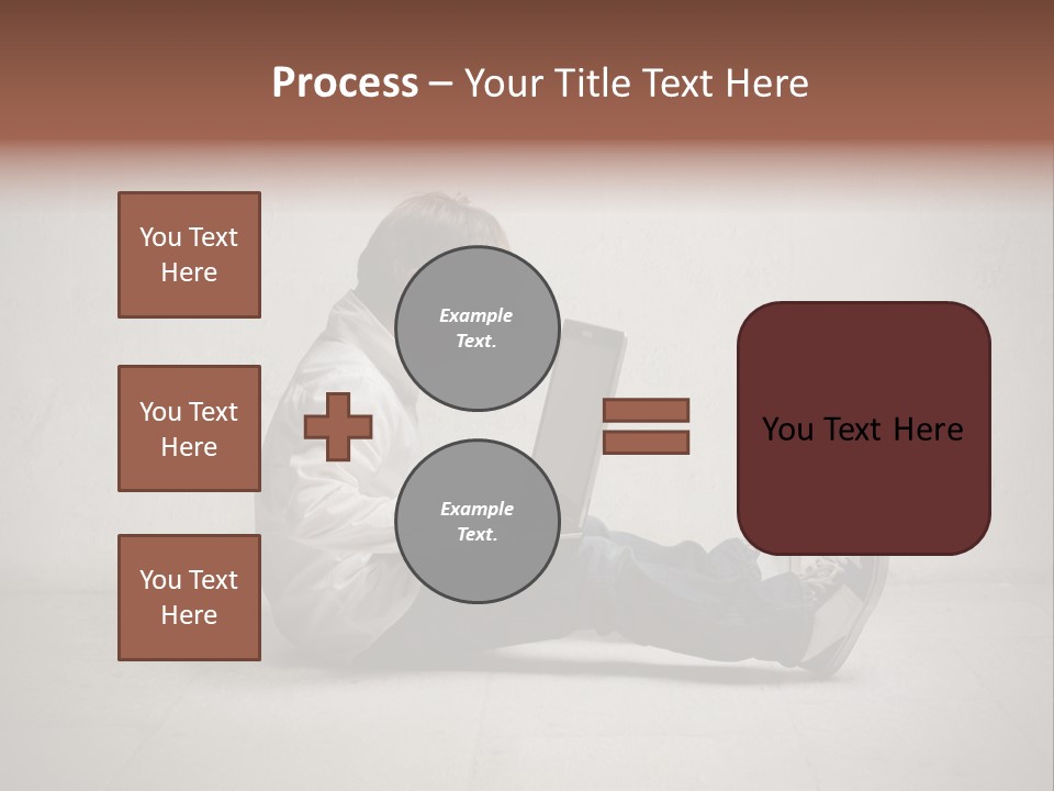 White Equipment Climate PowerPoint Template