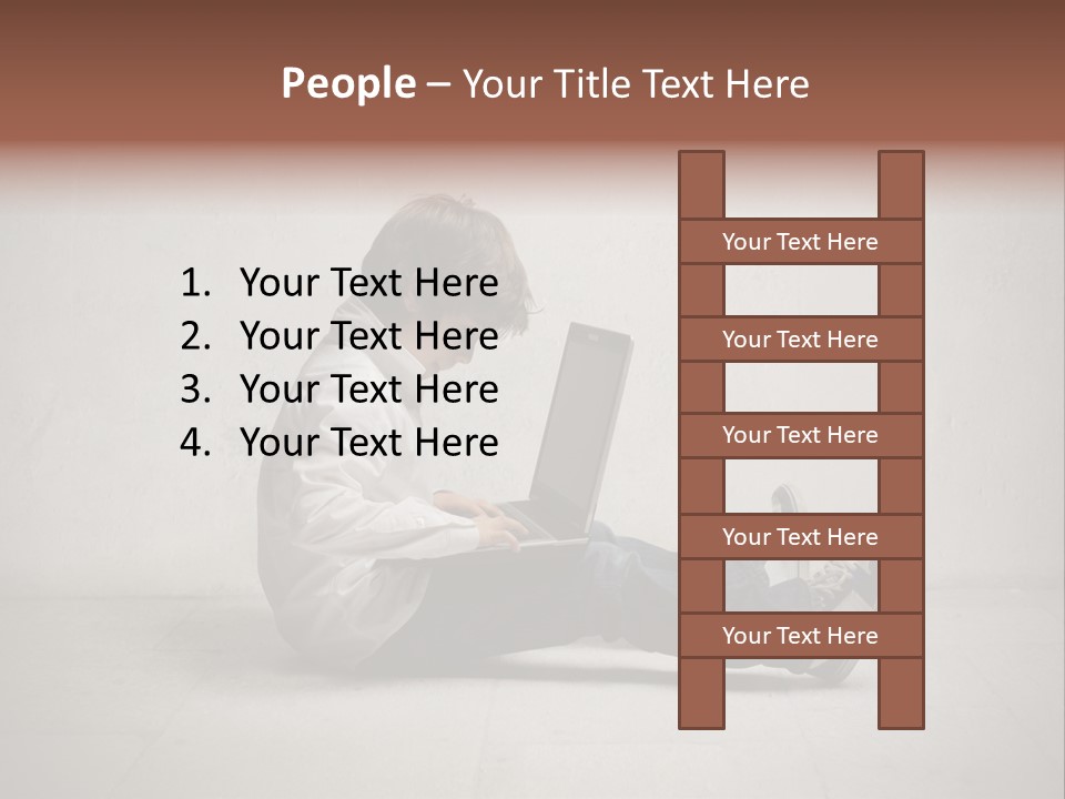 White Equipment Climate PowerPoint Template