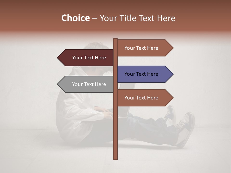 White Equipment Climate PowerPoint Template