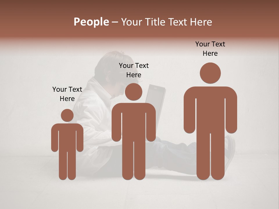White Equipment Climate PowerPoint Template