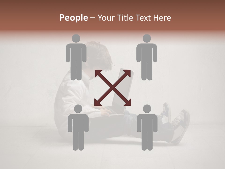 White Equipment Climate PowerPoint Template