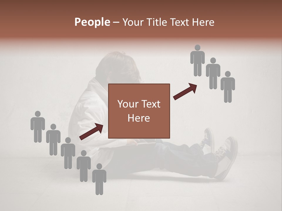 White Equipment Climate PowerPoint Template