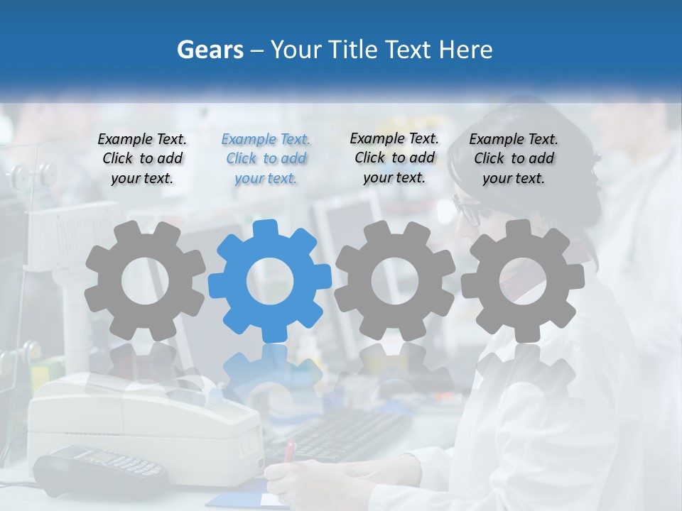 Cold Climate Heat PowerPoint Template