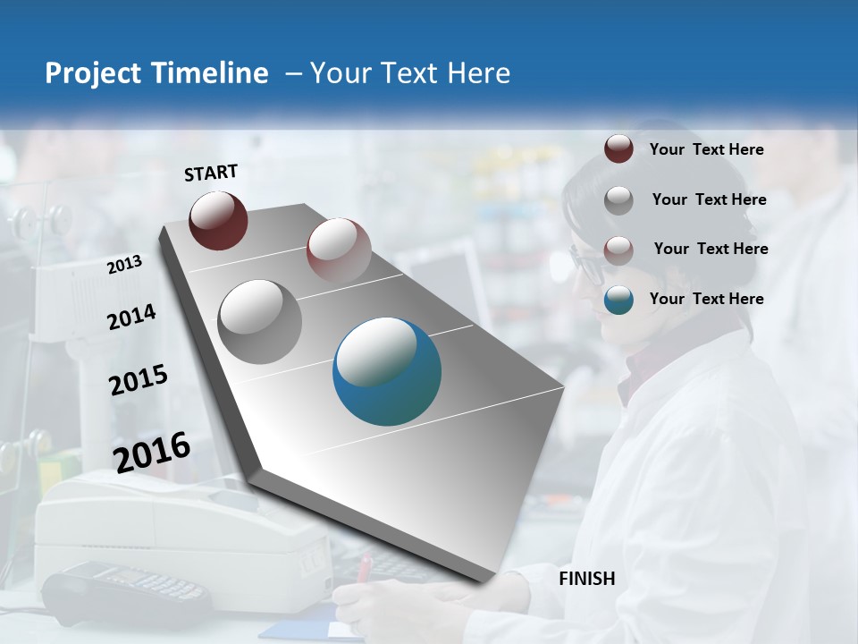 Cold Climate Heat PowerPoint Template