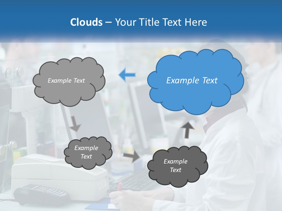 Cold Climate Heat PowerPoint Template