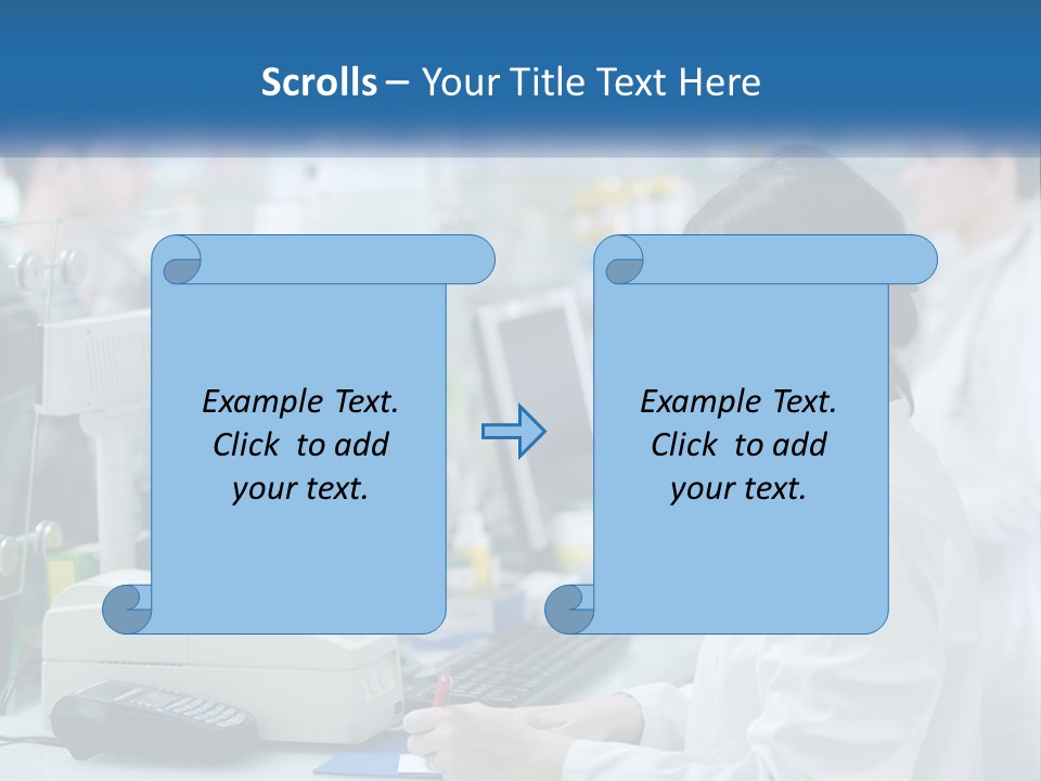 Cold Climate Heat PowerPoint Template