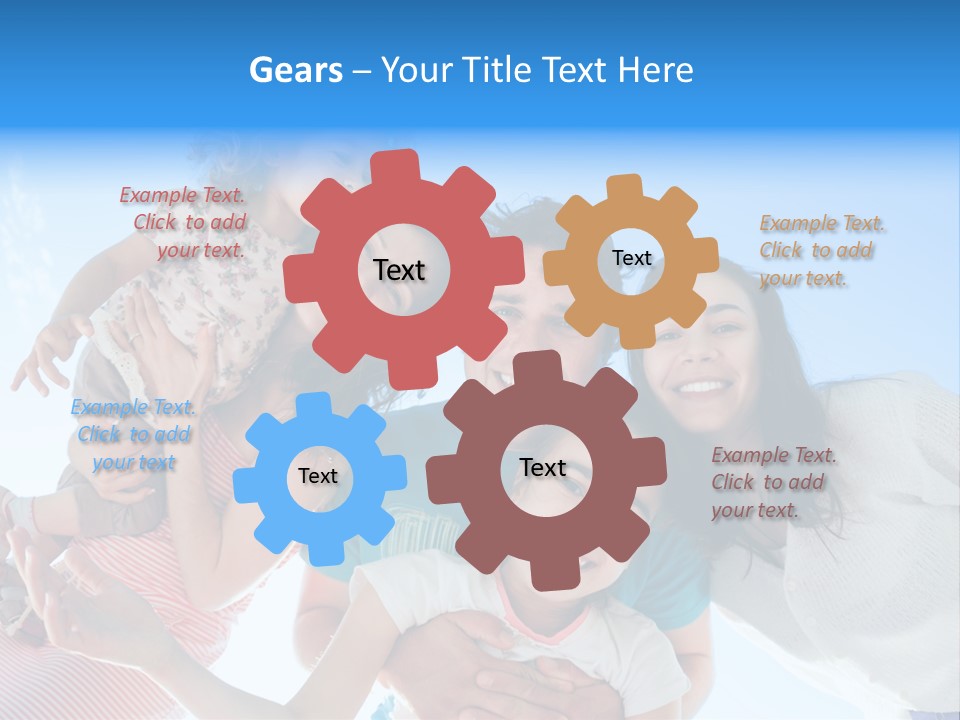 Air Cool Cold PowerPoint Template