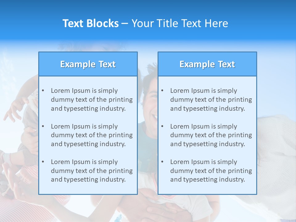 Air Cool Cold PowerPoint Template
