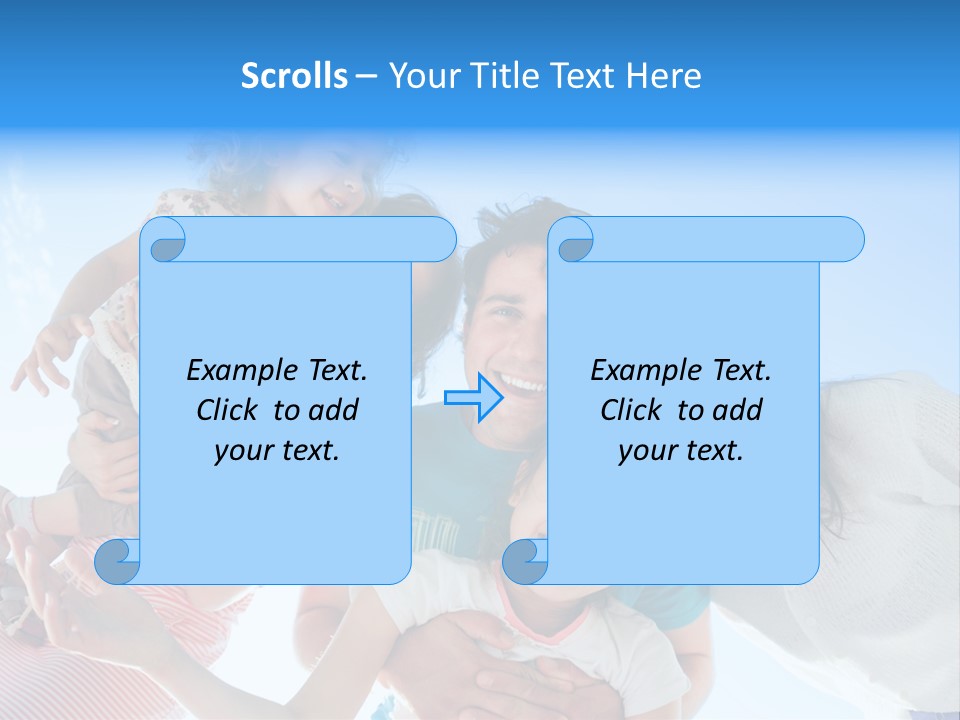 Air Cool Cold PowerPoint Template
